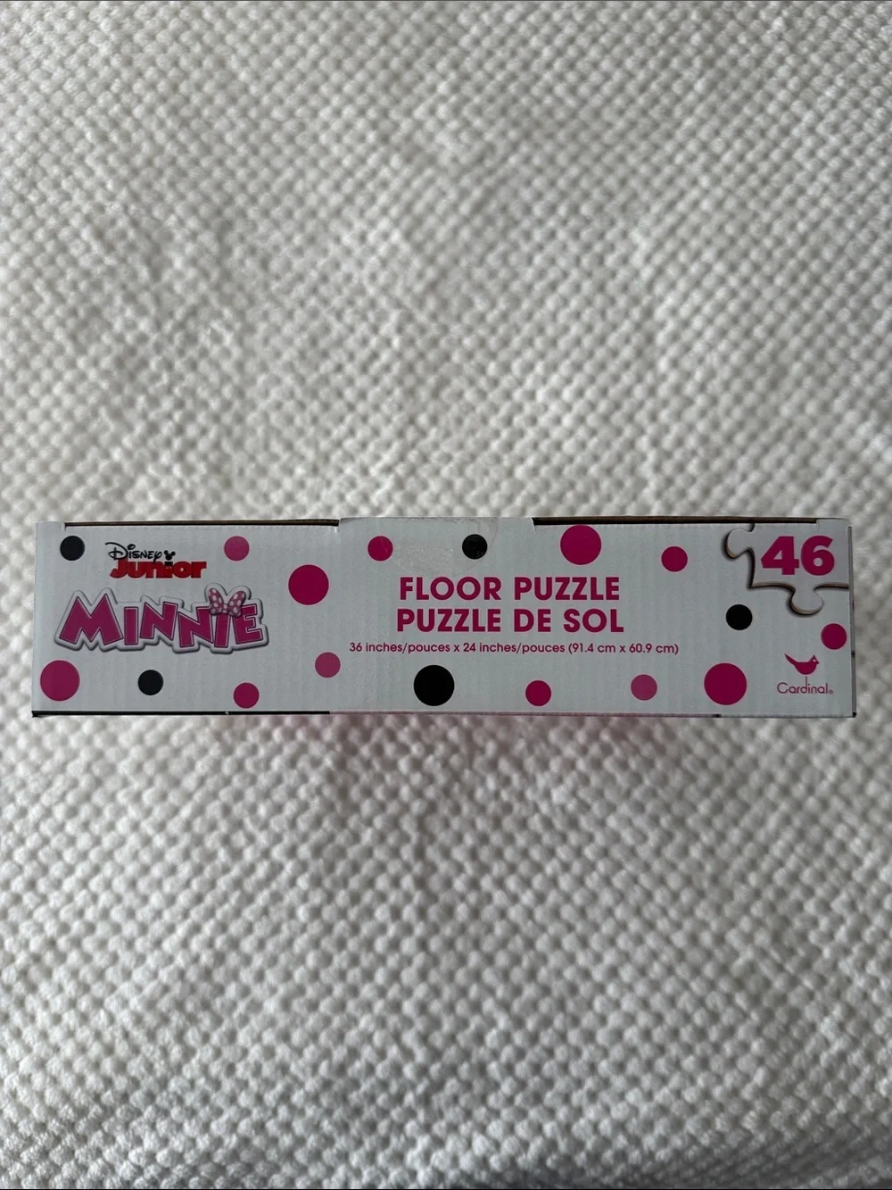 🧩🆕Disney Junior Minnie Mouse 46-Piece Giant Floor Puzzle 🩷